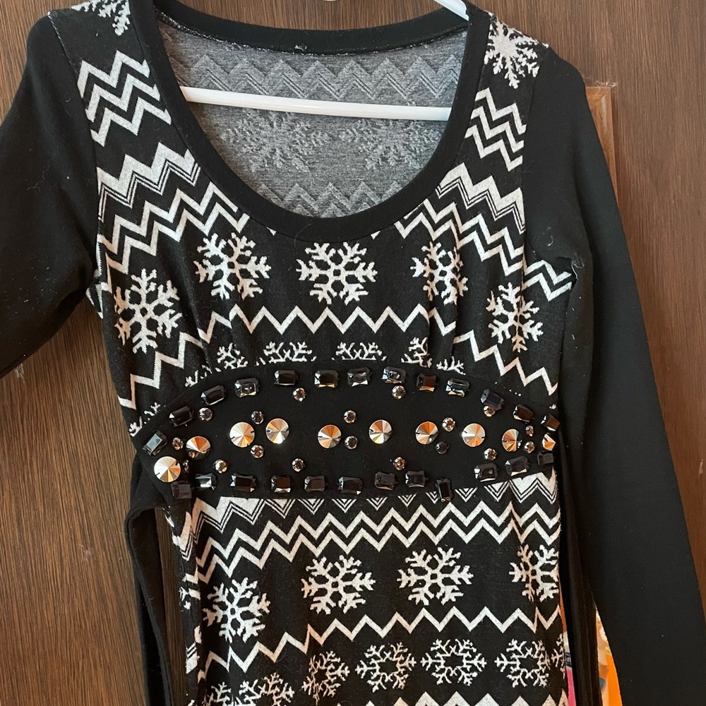 Winter-Themed Dress